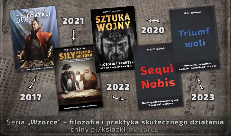 Pakiet książek o Chinach: Chińska kultura strategiczna, statecraft i filozofia działania. Historia Chin i historia cywilizacji konfucjańskiej